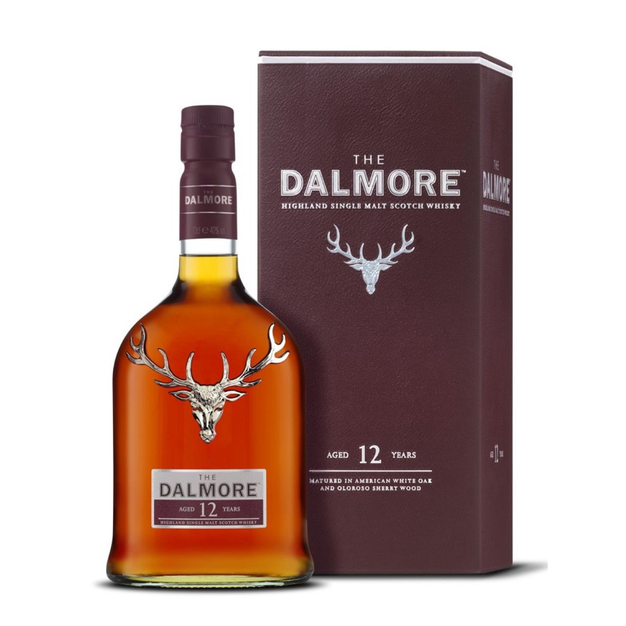 DALMORE WHISKY 12A 40% 70CL